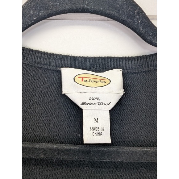 Vintage Talbots Merino Wool Vest Women Medium Classic Academia Harry Potter - Picture 3 of 10